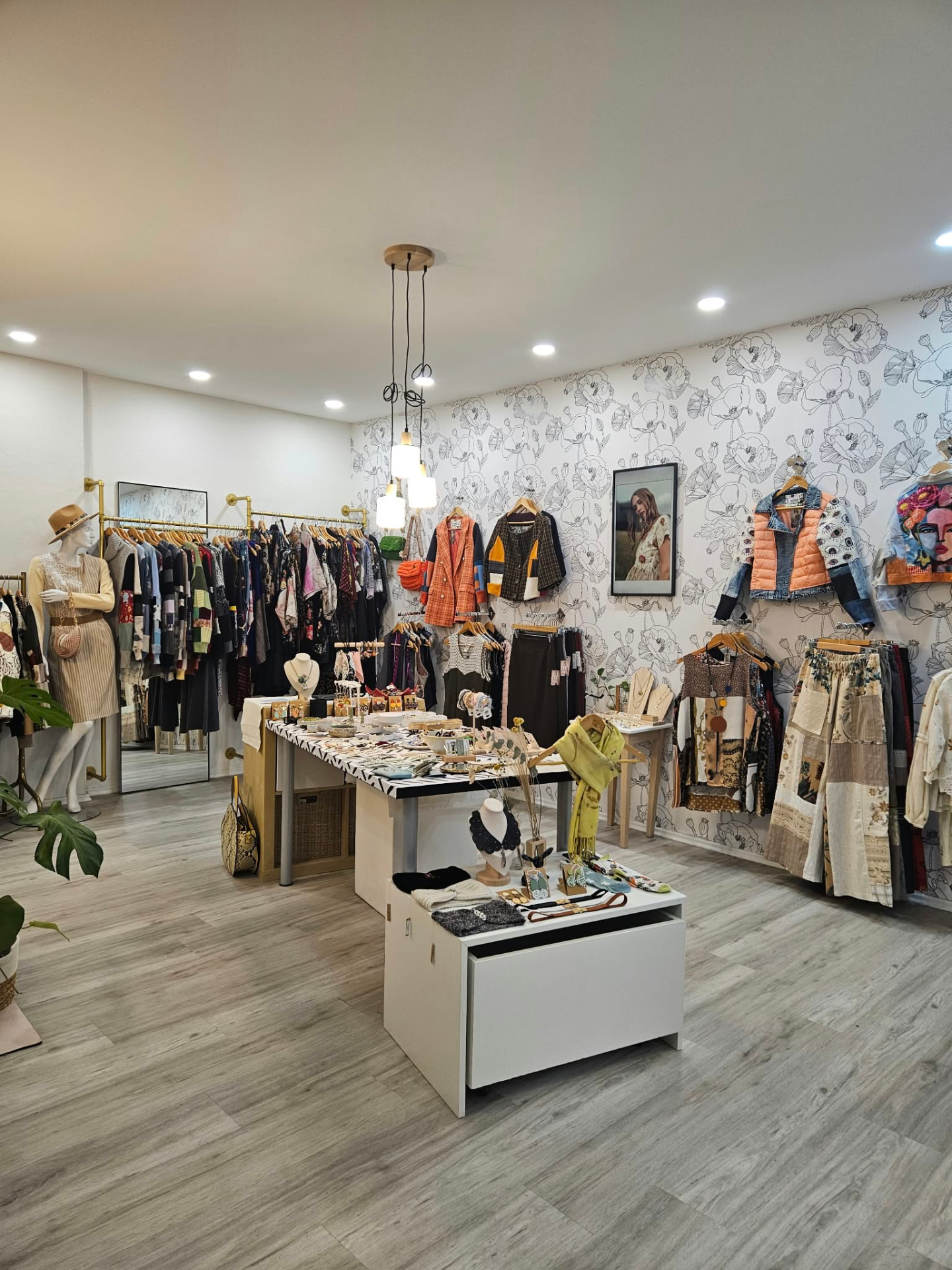 The Adhesif Clothing showroom and atelier in Königstein im Taunus, Germany.